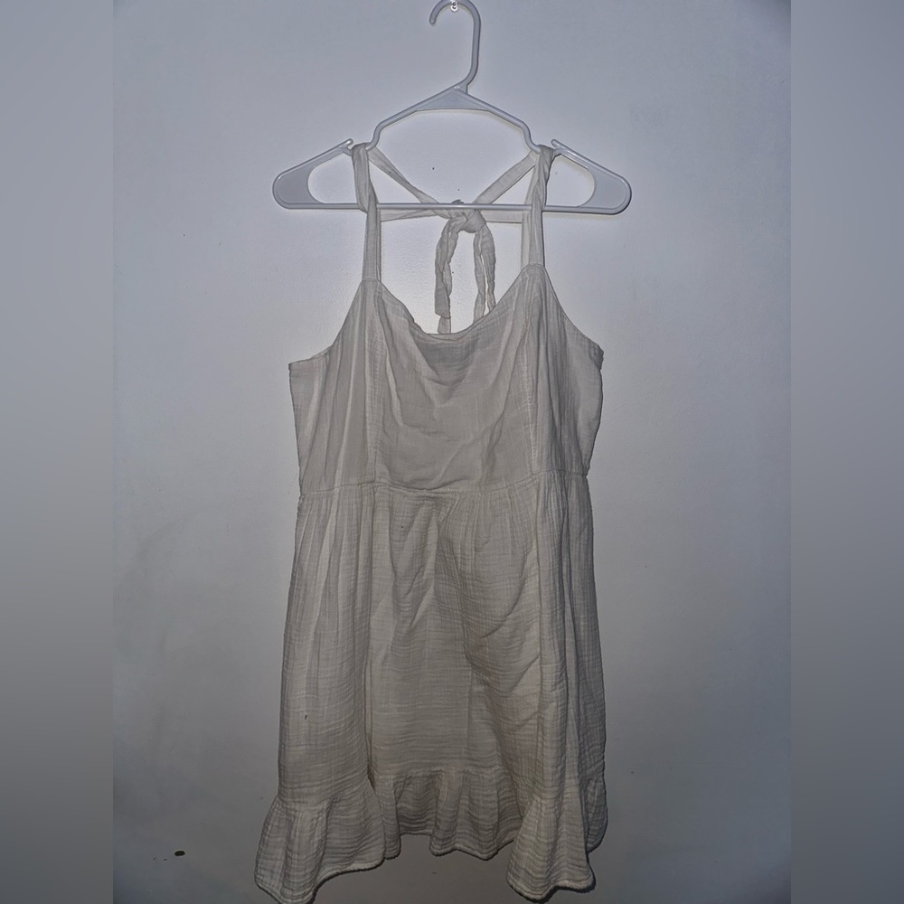 White summer dress, Old Navy, XL